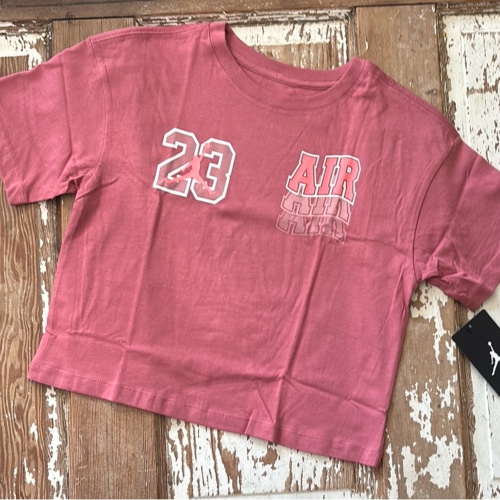 Jordan Cropped tee - Girls M